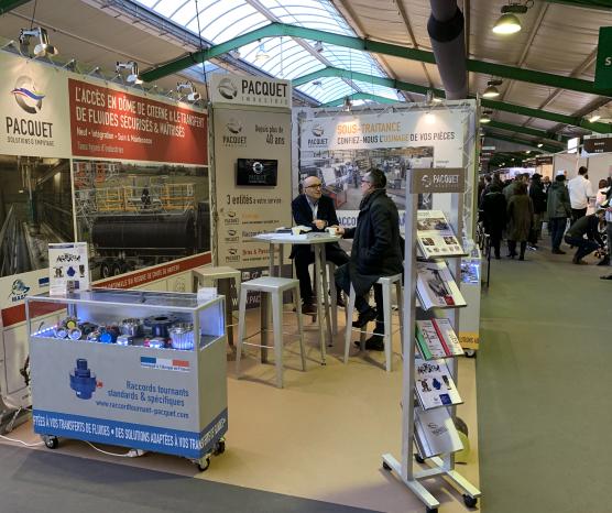 Pacquet usinage au Salon SEPEM Rouen 2020