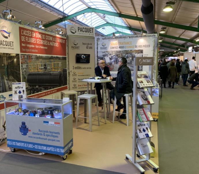 Pacquet usinage au Salon SEPEM Rouen 2020